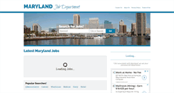 Desktop Screenshot of marylandjobdepartment.com